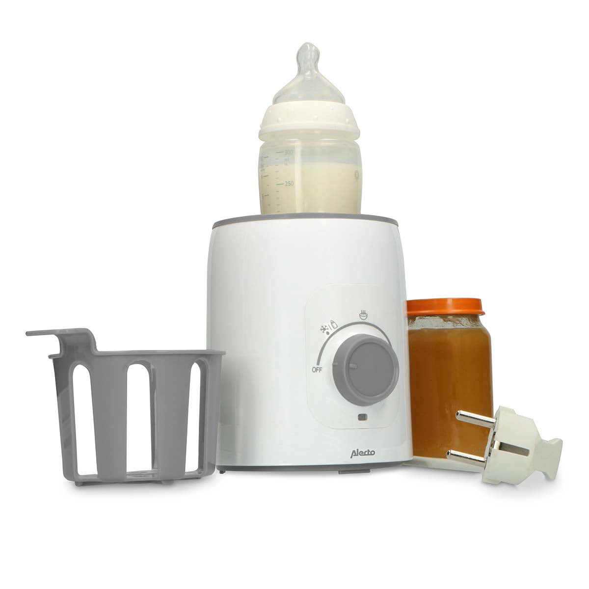 Chauffe-biberon 6 En 1 Focenat - Stérilisateur, Réchauffeur Rapide, Décongélation - 200W, Blanc